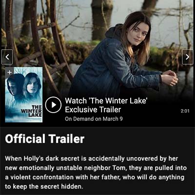 The Winter Lake (2021) Official Trailer